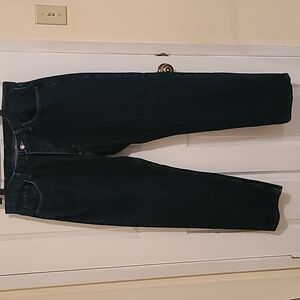 WRANGLER Men's Regular‎ Fit Dark Wash Blue Denim Jeans - Size 38x30